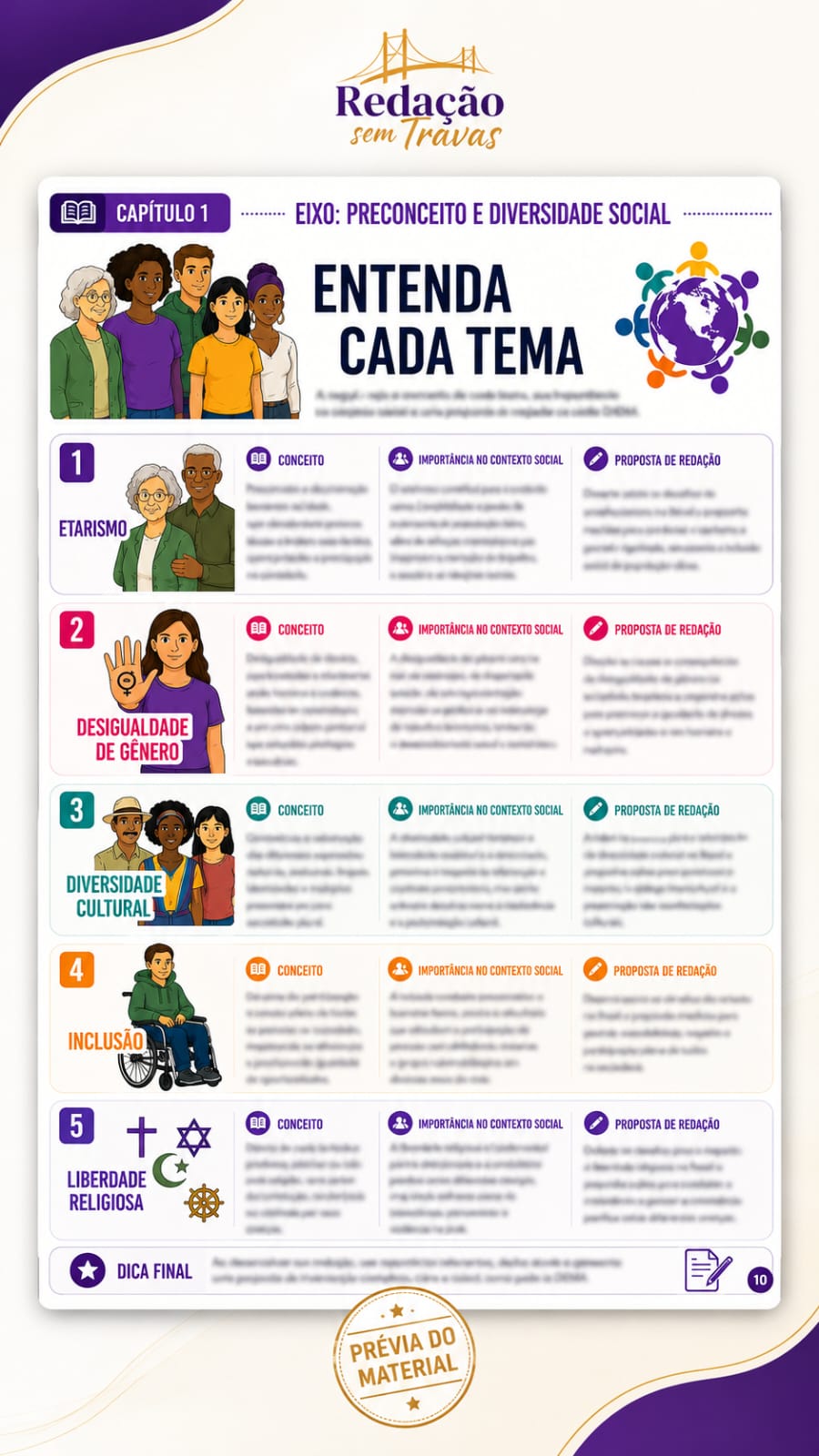 Página de proposta de intervenção